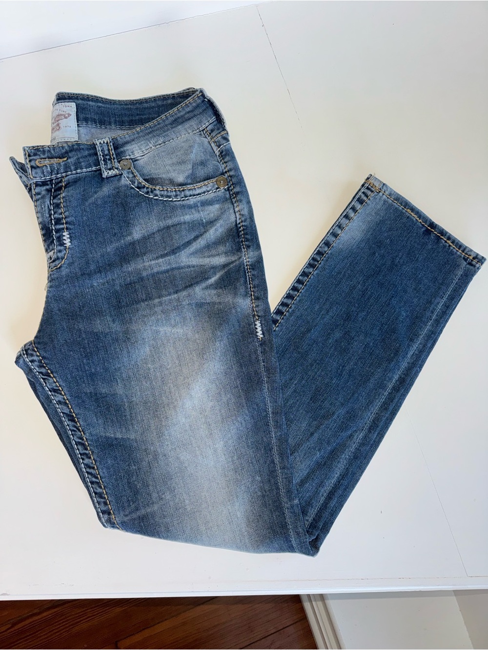 Big Star Women's Skinny Jeans in Faded Blue